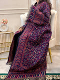 Navy Kashmiri Abaya